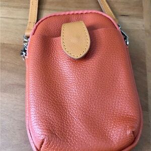 Chic Orange Crossbody Bag